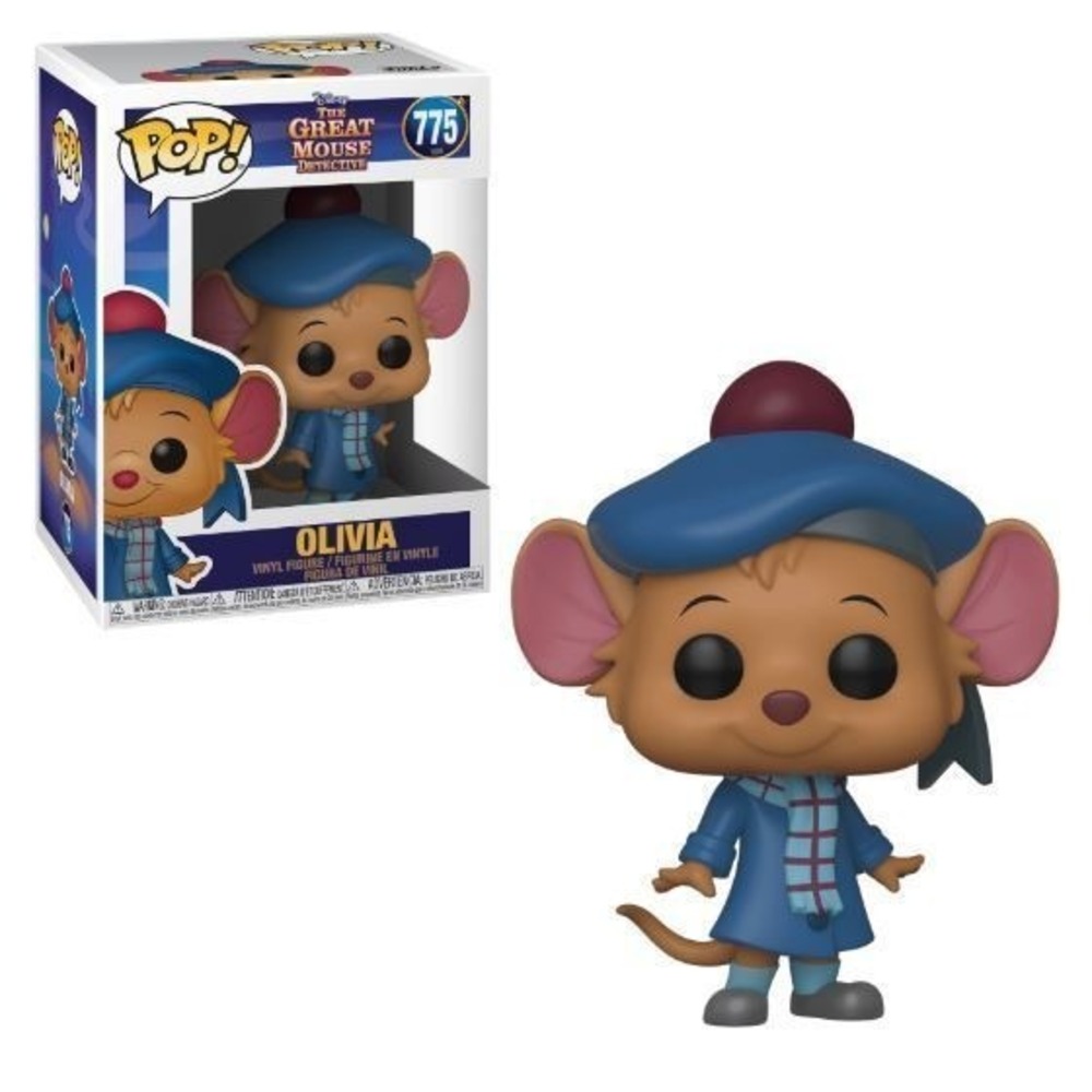 Funko Pop Olivia #775 The Great Mouse Detective Disney Vinyl Figure NEW